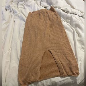 Free people stretch midi skirt